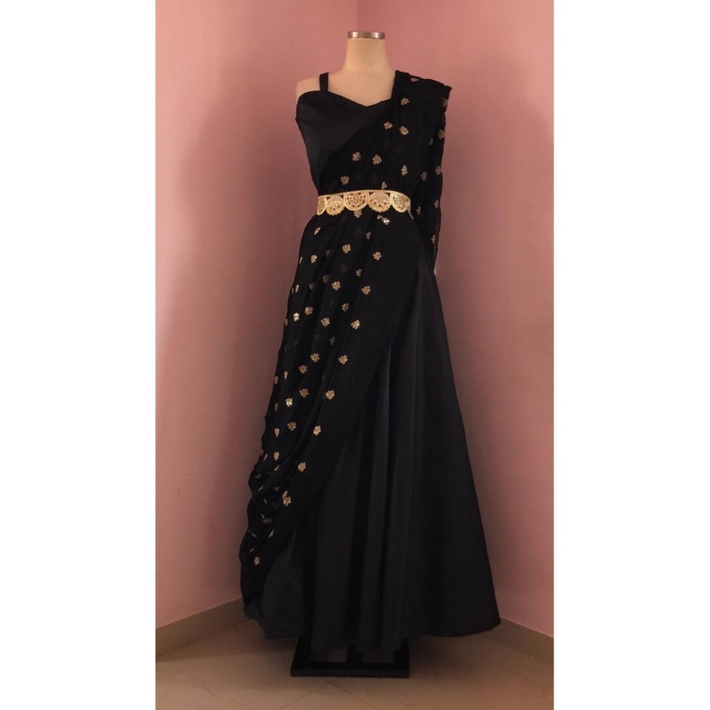 Indo western prom dress